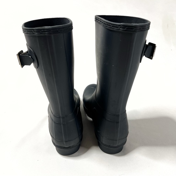 Hunter Original Short Rain Boots Blue Size 6 - Picture 5 of 7